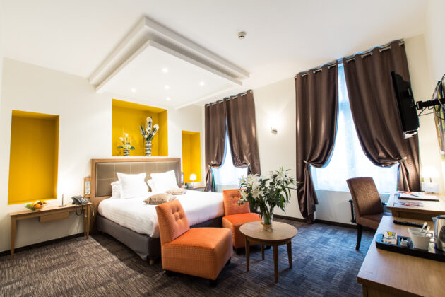 Hôtel Marotte - chambre charme lit double