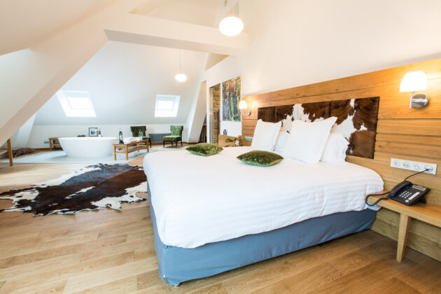 Hotel Marotte chalet lit double
