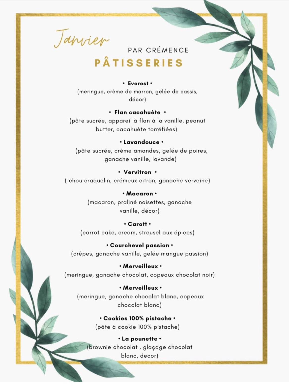 carte janvier 2026 -crémence amiens