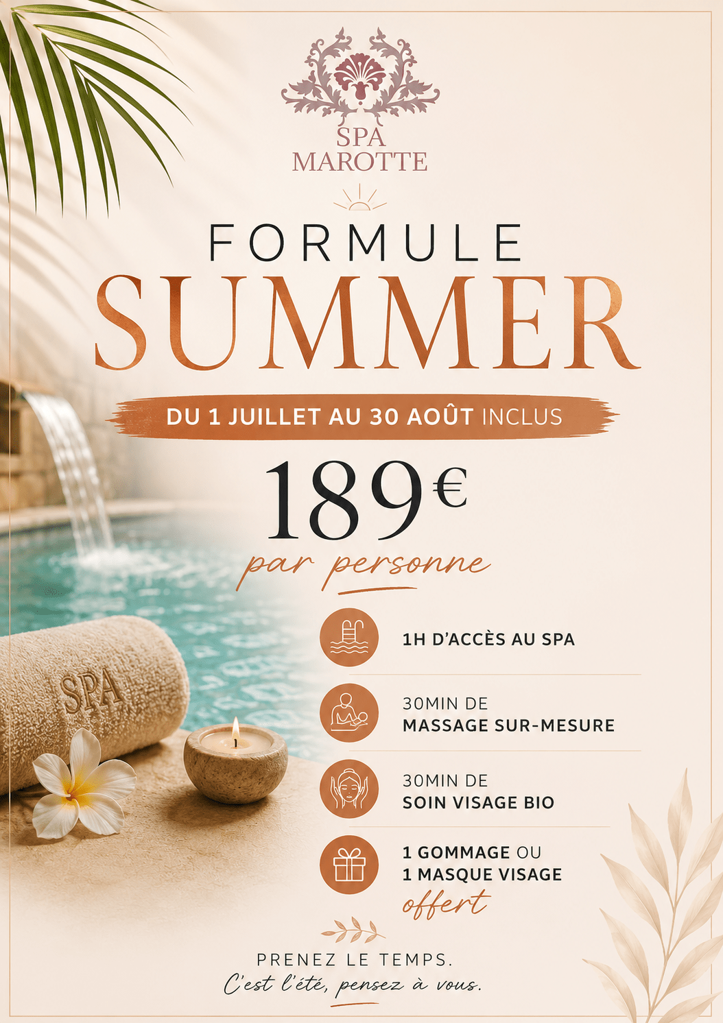 formule summer 2026 - spa marotte