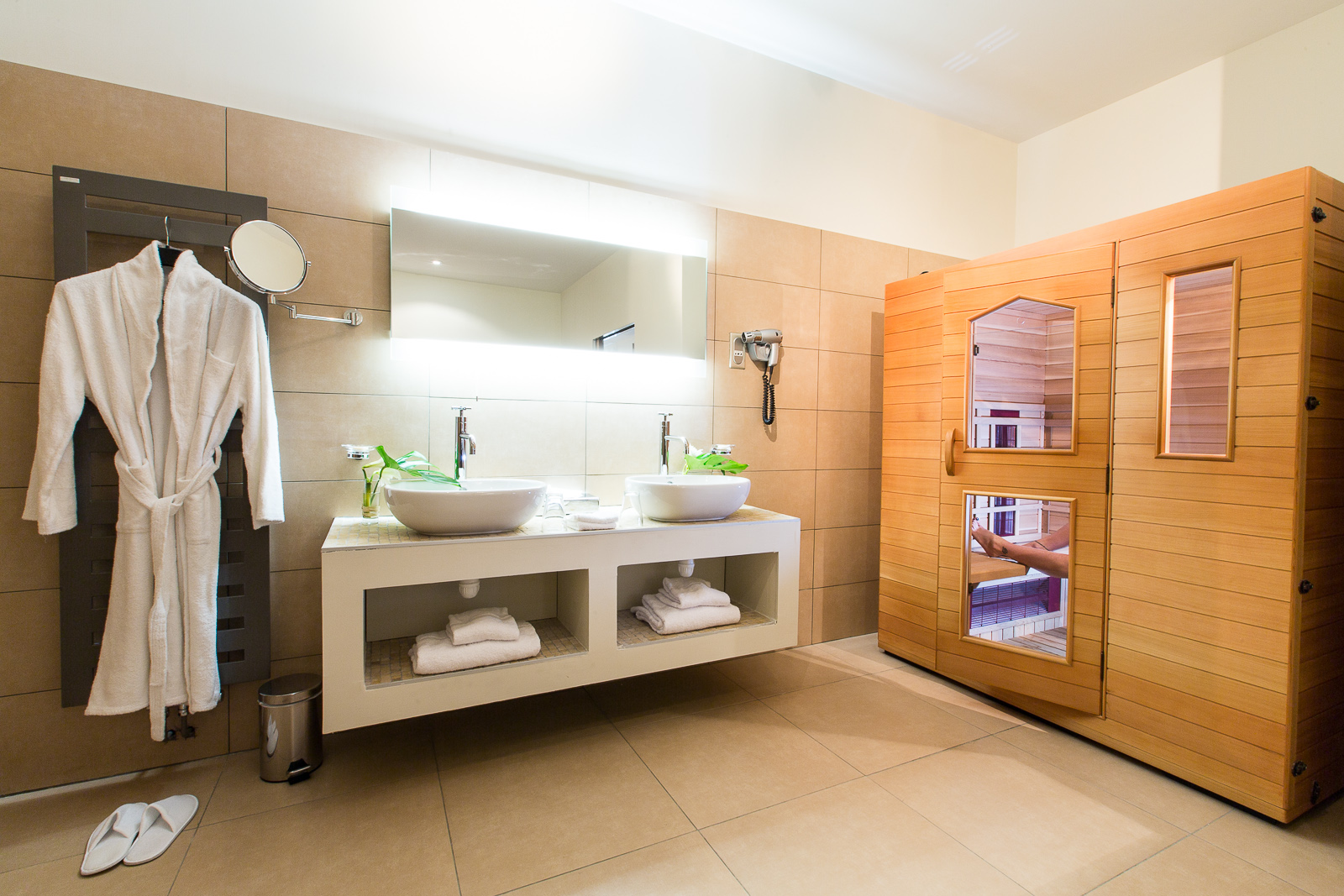 Hôtel Marotte suite Sauna