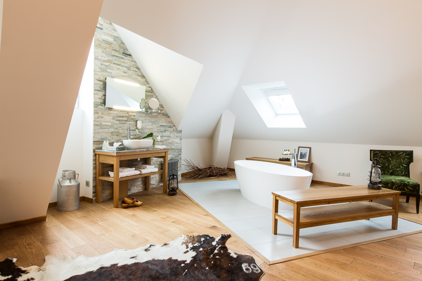 Hotel Marotte chalet salle de bain