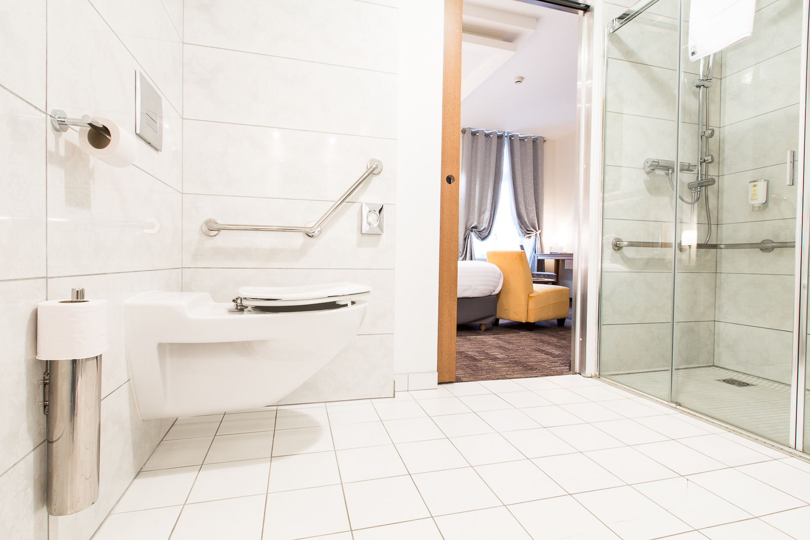 Hôtel Marotte chambre cosy wc