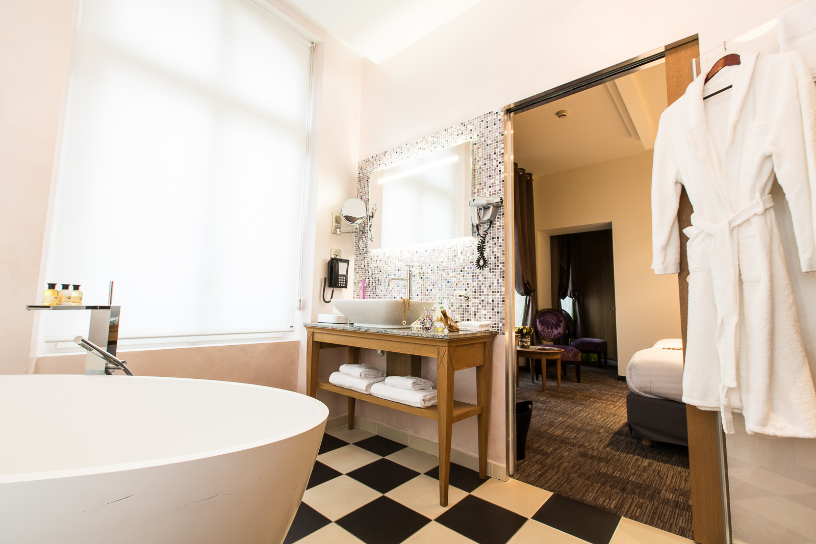 Hôtel Marotte chambre cosy salle de bain chambre