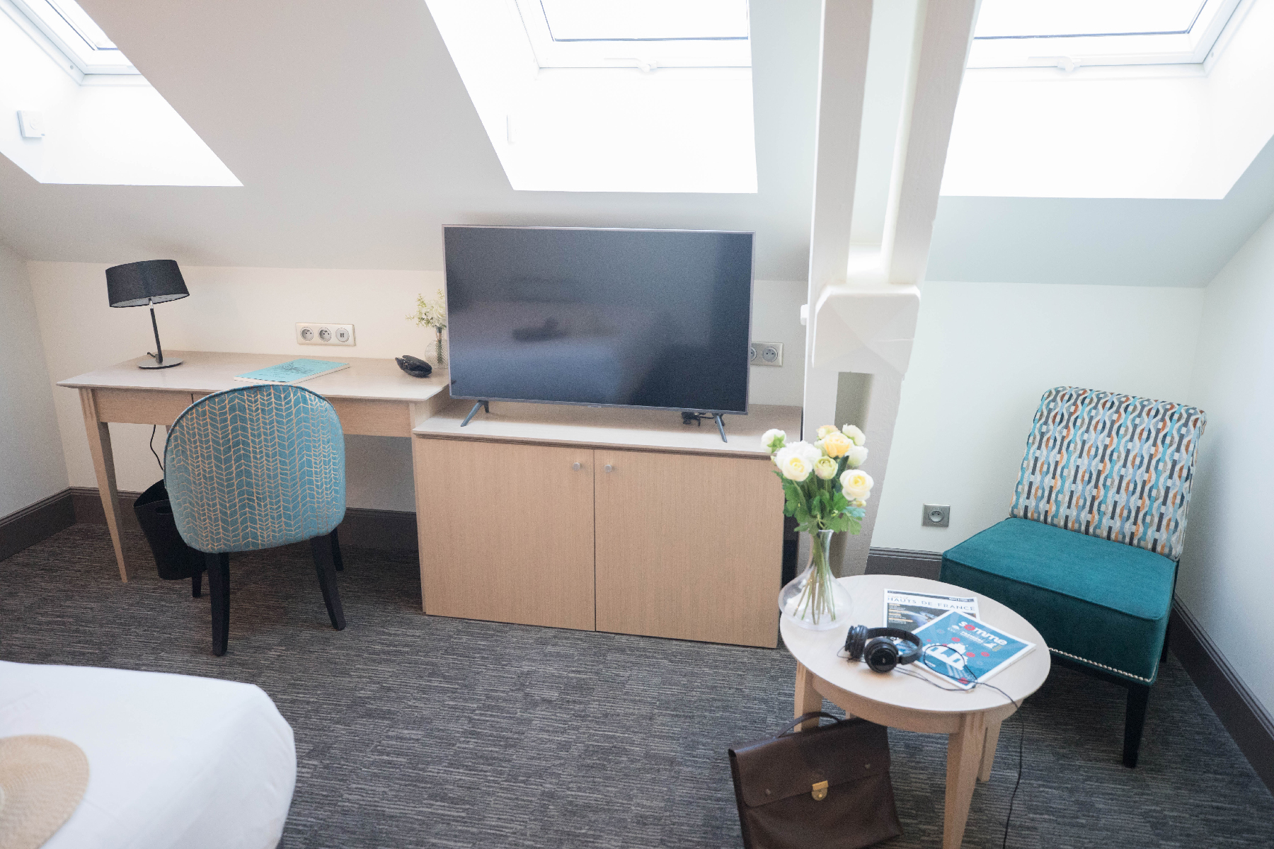 chambre executive coin télé